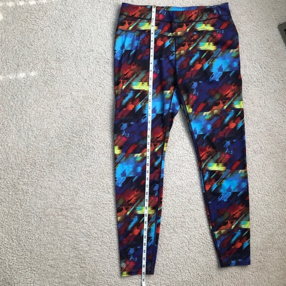 Athleta Colorburst Sonar Leggings size Large - Picture 12 of 16